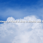 The Importance of Food: A Key to Health and Happiness